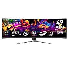 MSI MPG 491CQPX 49 INCH QHD QD OLED 240HZ USB C PD MONITOR